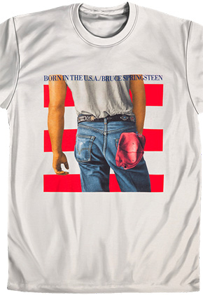 Bruce Springsteen Born In The USA 80s Retro T-shirt